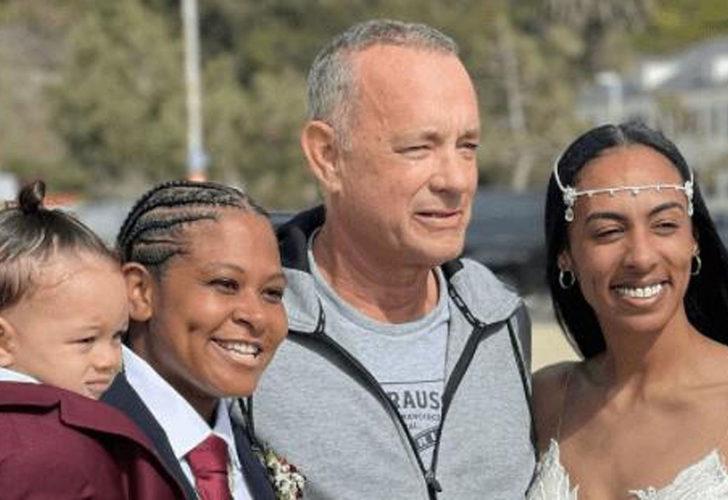 Tom Hanks’ten evlenen çifte sürpriz