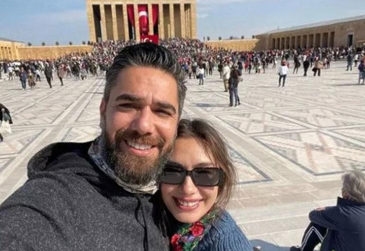 Neslihan Atagül ve Kadir Doğulu Anıtkabir’de