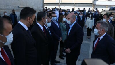 İçişleri Bakanı Soylu Adana’da güvenlik toplantısına katıldı