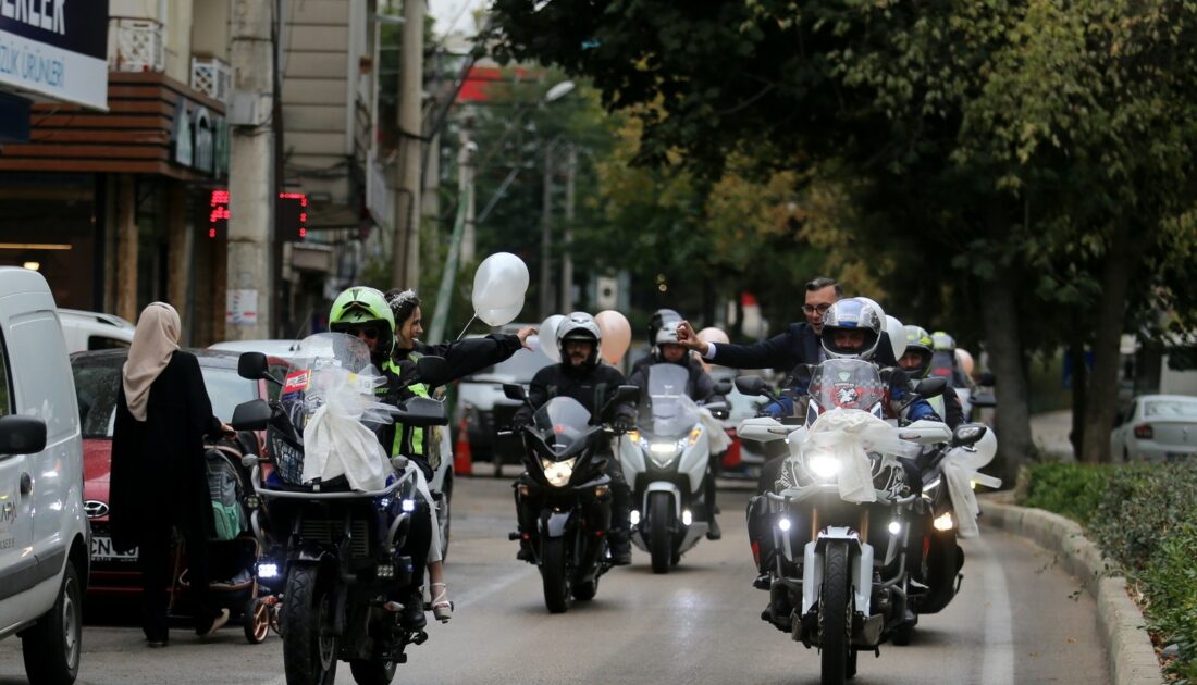 Bursa’da en mutlu konvoy!