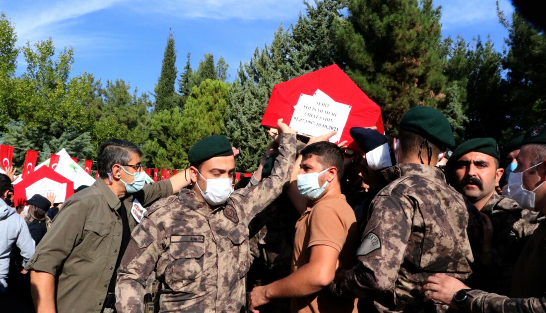 Şehit özel harekat polisleri memleketlerine uğurlandı