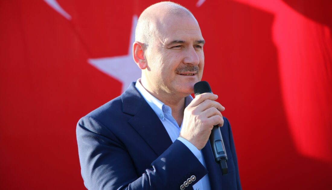 Bakan Soylu: ‘Amacımız, vatandaşımızın huzur içerisinde yaşamasını temin etmektir’