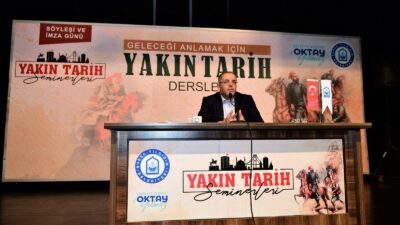 Yıldırım’da ‘Yakın Tarih Seminerleri’ başladı