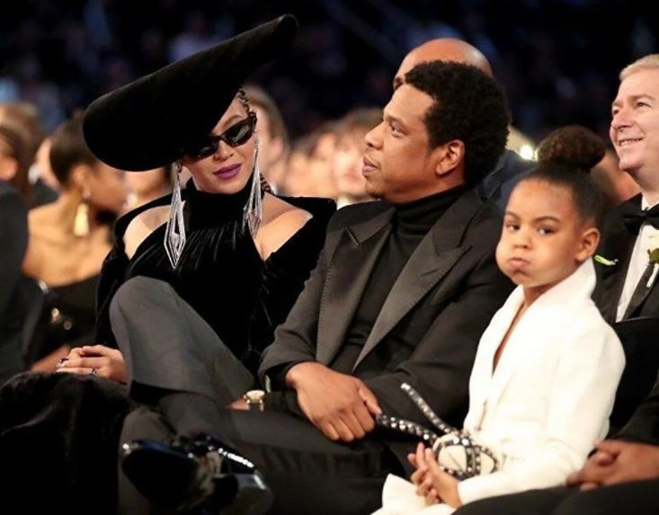 Beyonce ve Jay-Z kızları Blue Ivy ile reklamda oynadı