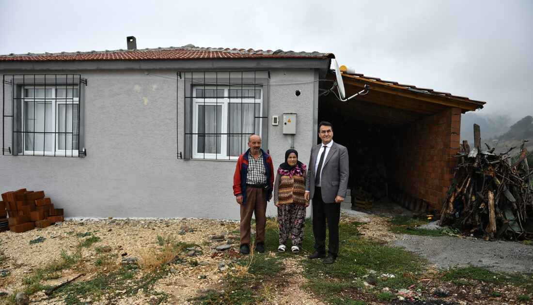 Sel mağduru Kılıç Ailesi yeni evlerine kavuştu