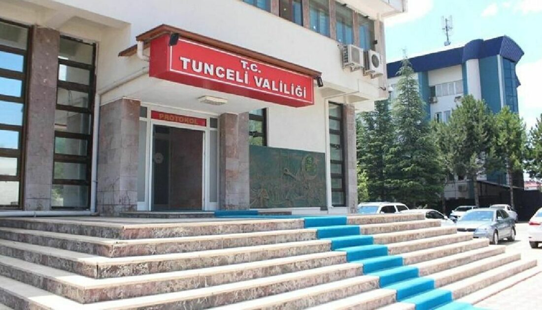 Tunceli Valiliği, eylem ve etkinliklerin 15 gün süreyle kısıtlandığını bildirdi