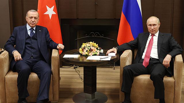 Cumhurbaşkanı Erdoğan, Putin’le telefonda görüştü