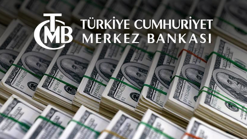 Merkez Bankası’nın uluslararası net rezervleri azaldı