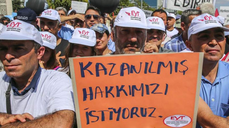 Türkiye gazetesi yazarı: EYT konusunda senaryo çok ama gündemde yok!