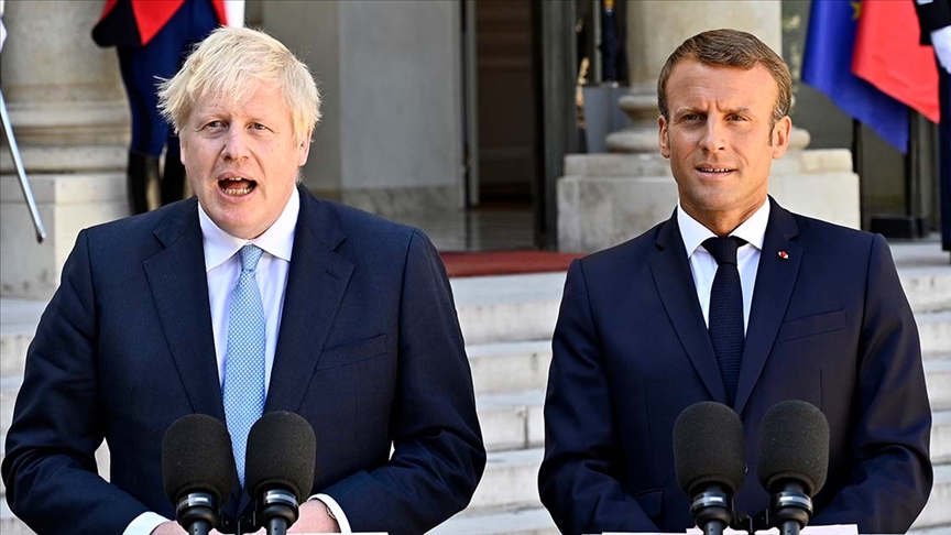 Johnson ve Macron, Manş Denizi felaketini görüştü