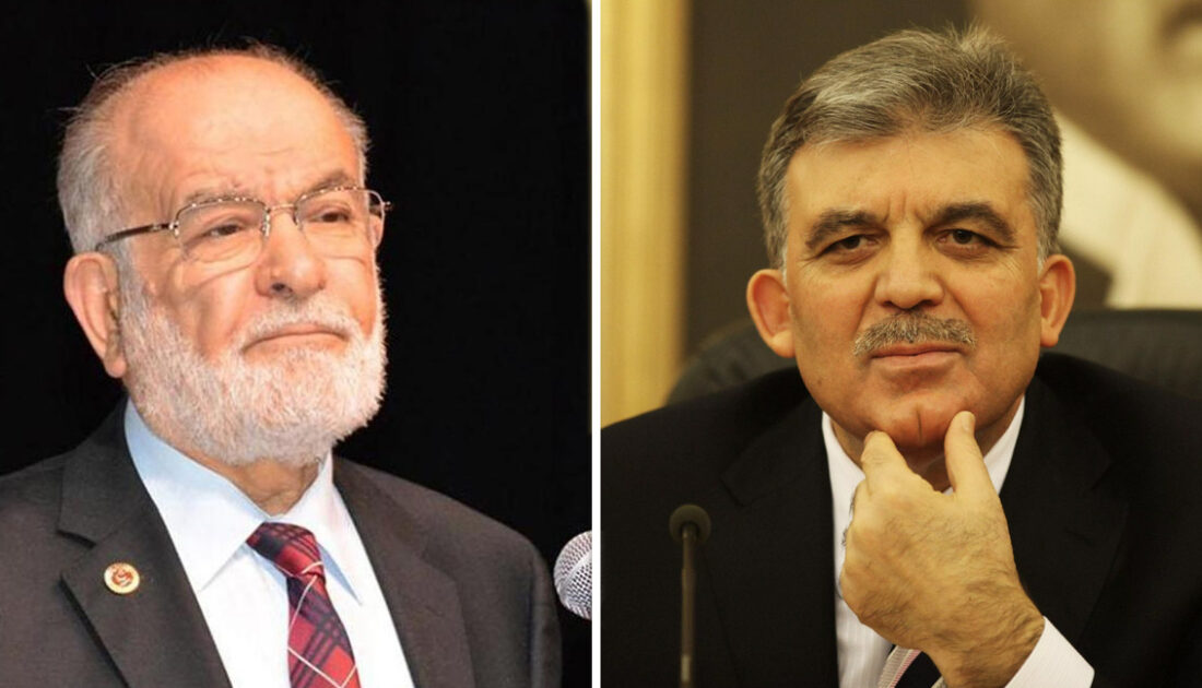 Karamollaoğlu, Abdullah Gül ile 1.5 saat baş başa görüştü