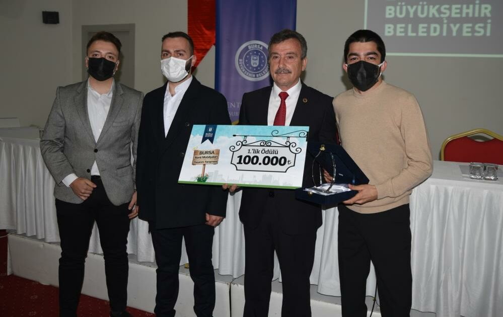 Bursa kent mobilyalarıyla güzelleşiyor! İşte kazananlar