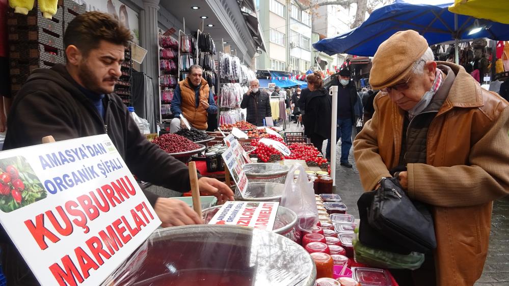 Bursa’da kış geldi, marmelatlara ilgi arttı