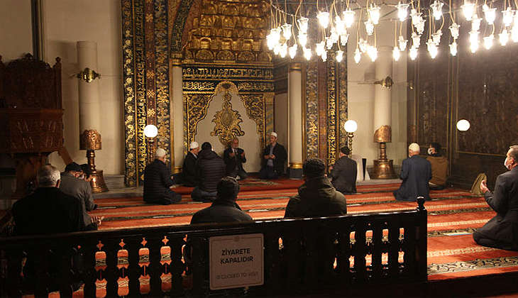 Bursa Ulu Camii’de Atatürk anısına mevlit