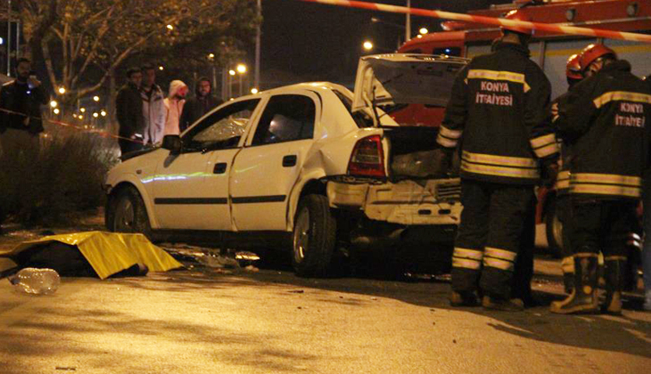 Caddede yarış can aldı: 2 ölü, 1 yaralı