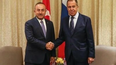 Dışişleri Bakanı Çavuşoğlu, Rus mevkidaşı Lavrov ile görüştü