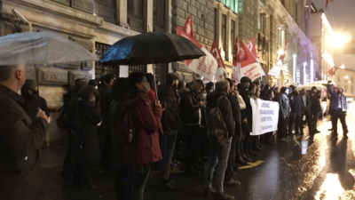 İstanbul ve Ankara’da dolar protestoları