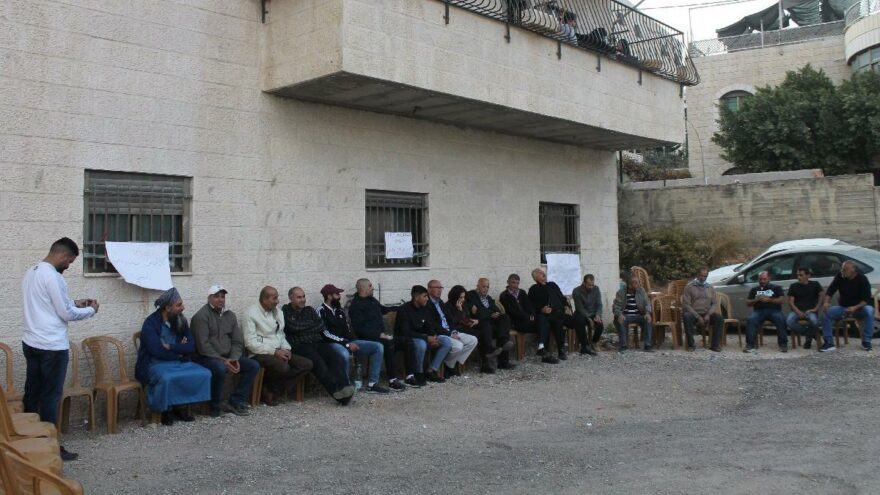 Kudüs’te İsrail’in yıkım kararına protesto