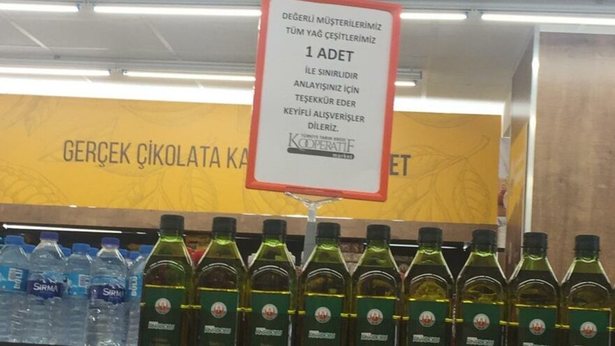 Marketlerde şeker ve yağ satışlarına kota!