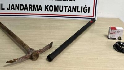 Defineciler gradyometre ve endoskopik kamera ile yakalandı