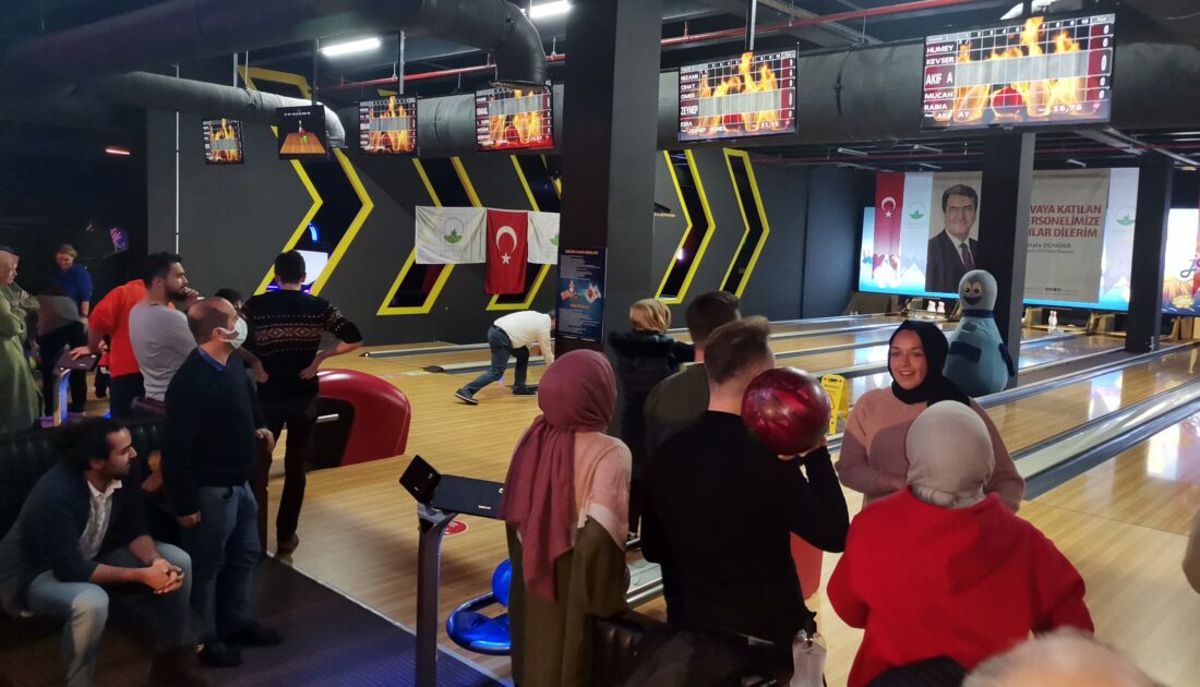 Osmangazi’de personel bowling turnuvasında buluştu