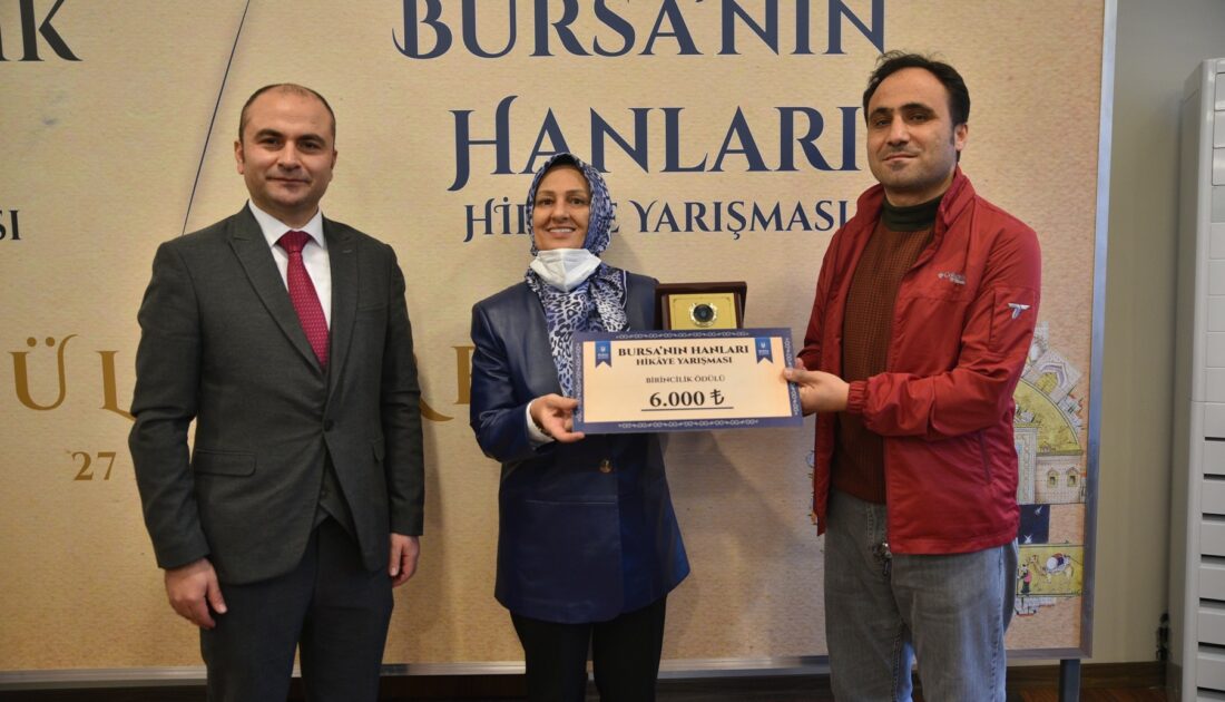 ‘Bursa’nın Hanları Hikâye Yarışması’nda ödüller sahibini buldu