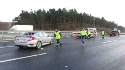 Kuzey Marmara Otoyolu’nda zincirleme kaza