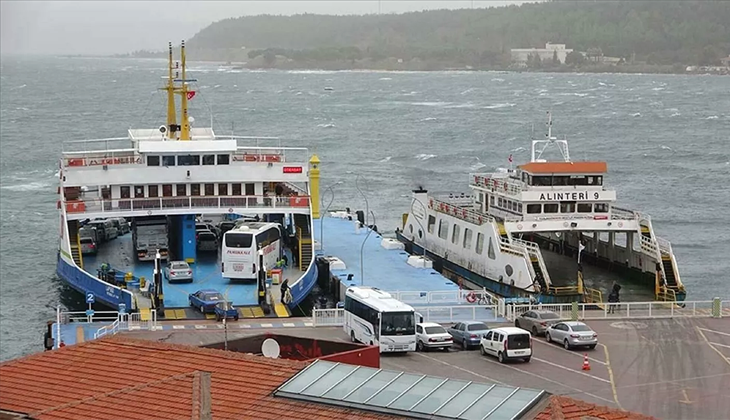 Bozcaada ve Gökçeada feribot hatlarında seferlerden bazıları yapılamayacak