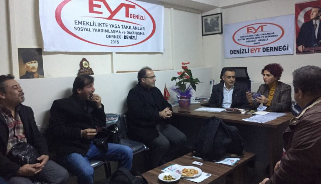 EYTFED Başkanı Özüpak’tan Denizli EYT’ye ziyaret