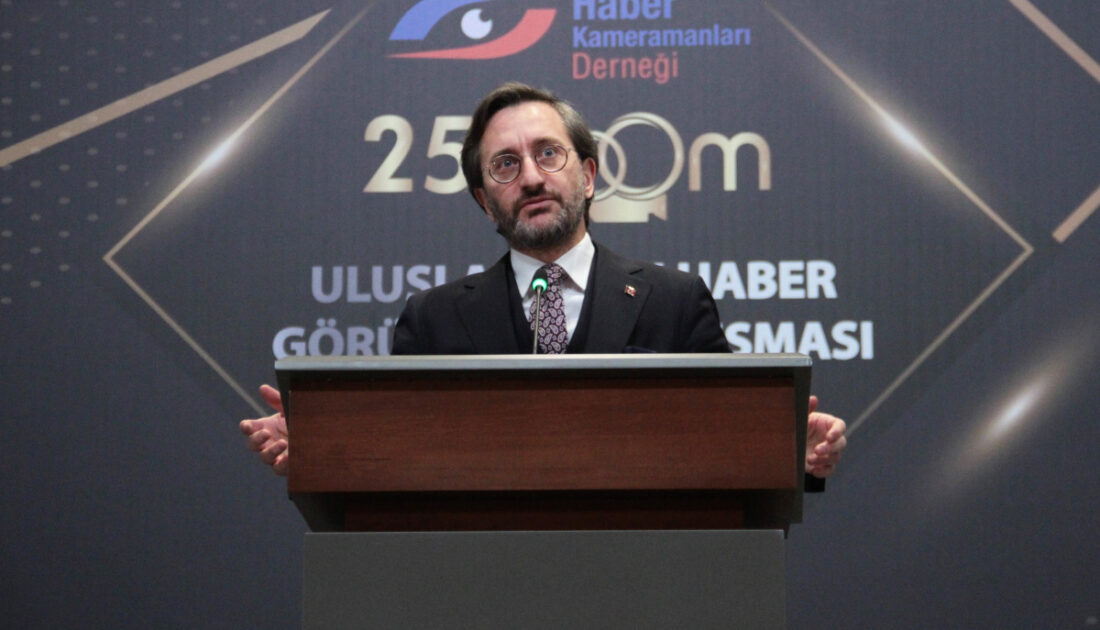 Fahrettin Altun: Basın mensuplarının çalışma şartlarını iyileştirmek için çalışıyoruz