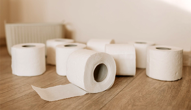 Рулон туалетной бумаги фото