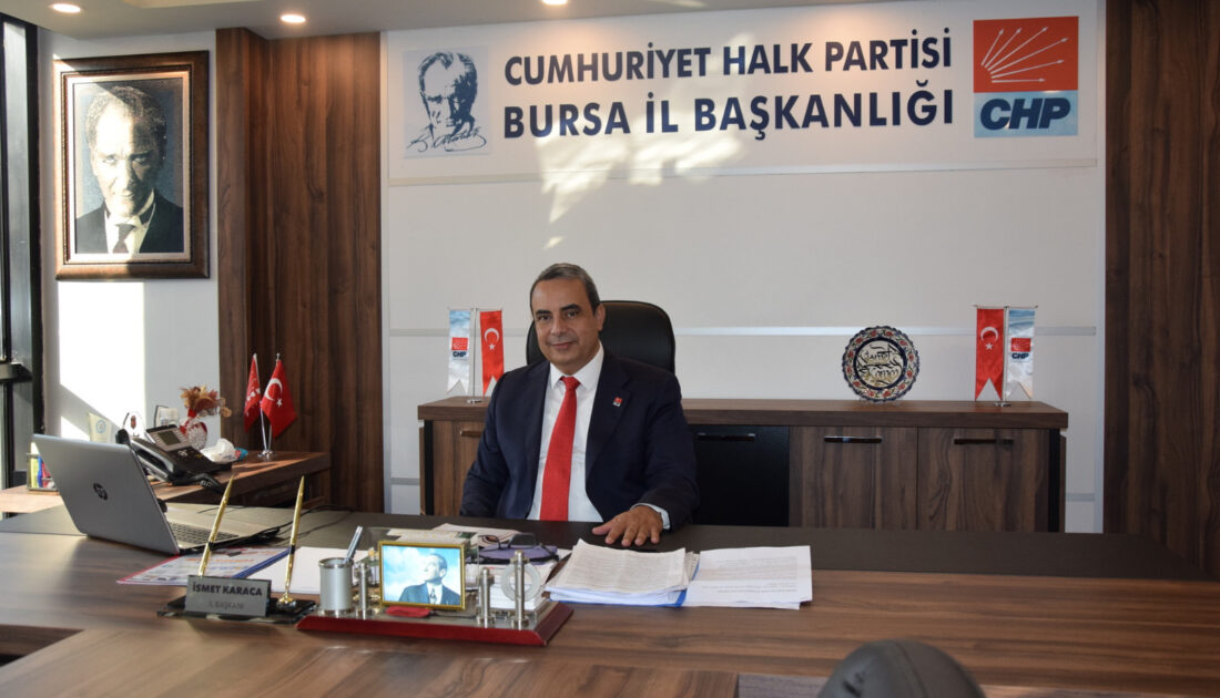 CHP Bursa İl Başkanı Karaca: ‘2021’de hak ihlalleri arttı’