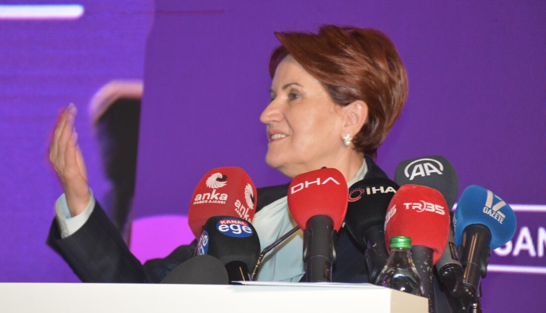 Akşener: Türkiye huzursuzluktan ve gerilimden bıktı