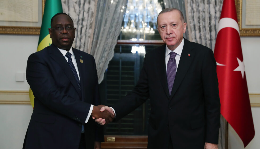 Cumhurbaşkanı Erdoğan, Senegal Cumhurbaşkanı ile görüştü