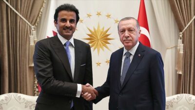 Cumhurbaşkanı Erdoğan Katar Emiri ile görüştü