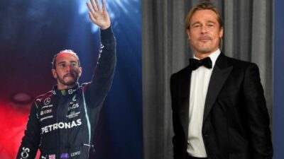 Lewis Hamilton ve Brad Pitt, Hollywood sahnesinde buluşuyor