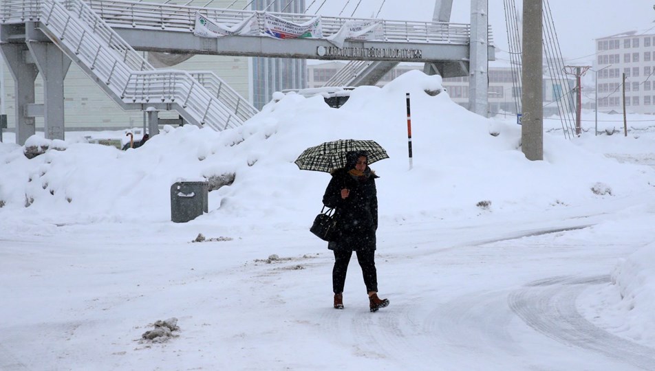 Meteoroloji’den 19 il için kar ve çığ uyarısı