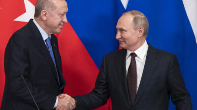 Cumhurbaşkanı Erdoğan, Putin ile görüştü