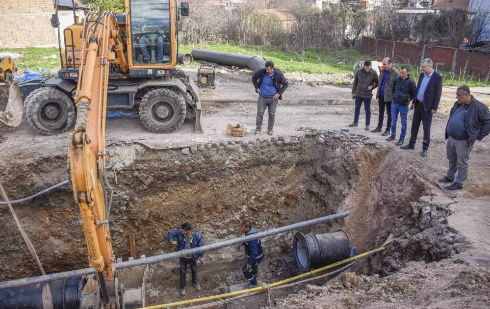 Başkan Özkan’dan altyapı çalışmalarına yakın takip