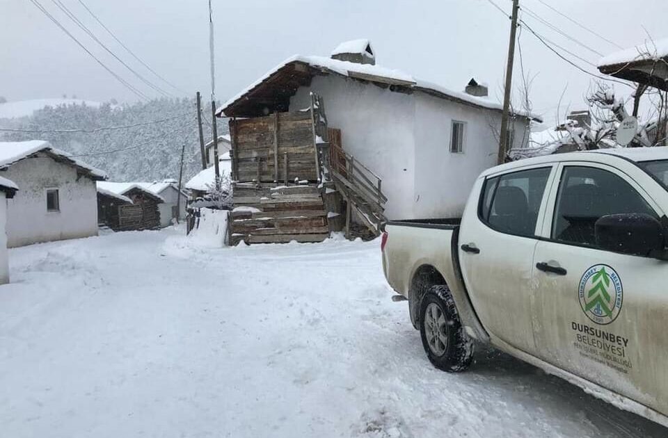 Dursunbey’de hasar tespit çalışmaları tamamlandı