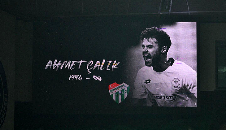 Bursaspor, Ahmet Çalık’ı andı