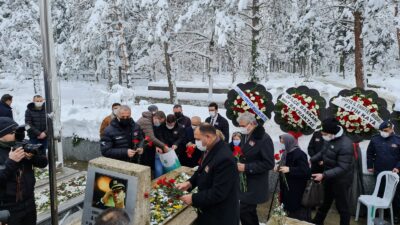 Şehit Emniyet Müdürü Gaffar Okkan, mezarı başında anıldı