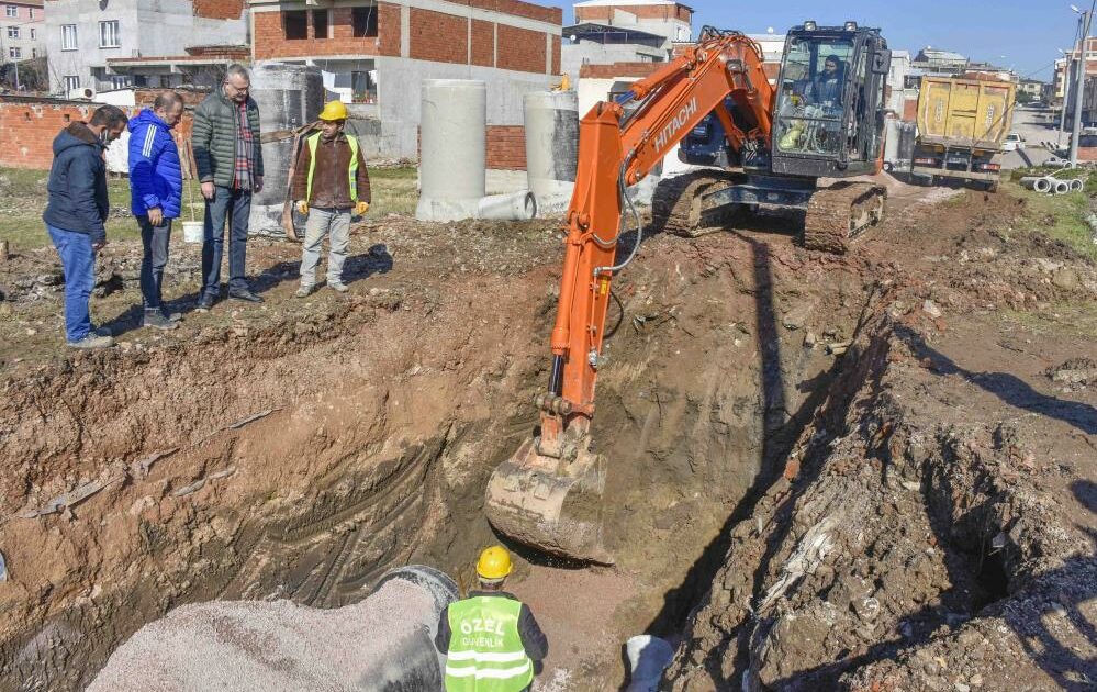 Bursa Karacabey’de altyapı sorunu tarih oluyor