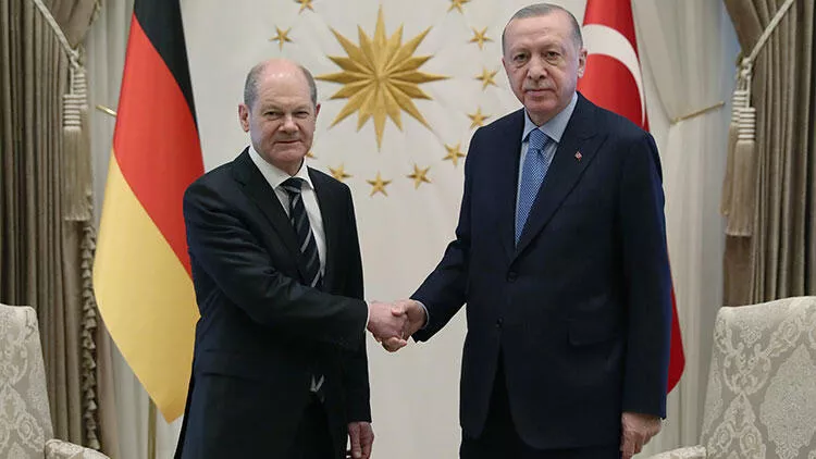 Cumhurbaşkanı Erdoğan ve Olaf Scholz’dan önemli açıklamalar