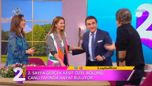 Sarı Bıyık’tan Gerçek Kesit performansı: İzleyen herkes kahkahalara boğuldu