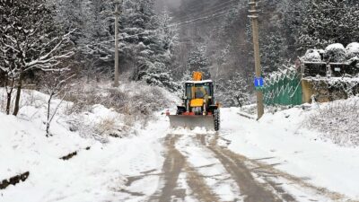 Bursa Yıldırım’da kar seferberliği