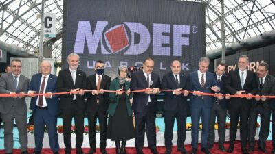 MODEF 2022 46. Uluslararası İnegöl Mobilya Fuarı açıldı