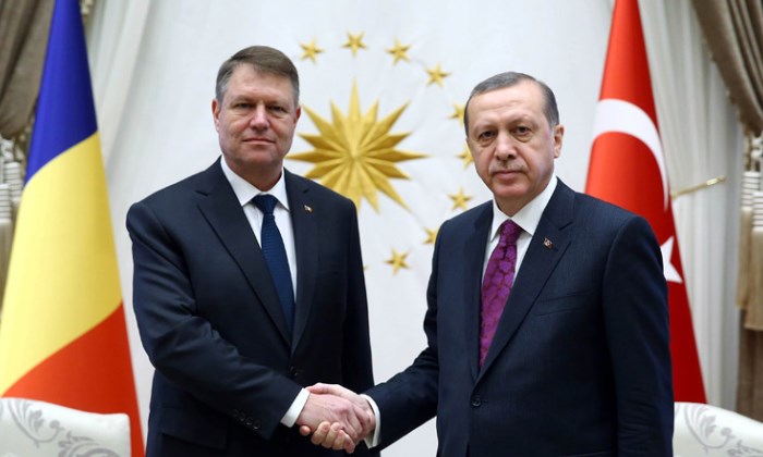 Erdoğan, Romanya Cumhurbaşkanı Iohannis ile görüştü