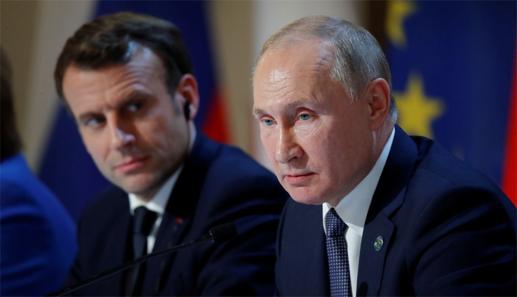 Macron ve Putin telefonda görüştü