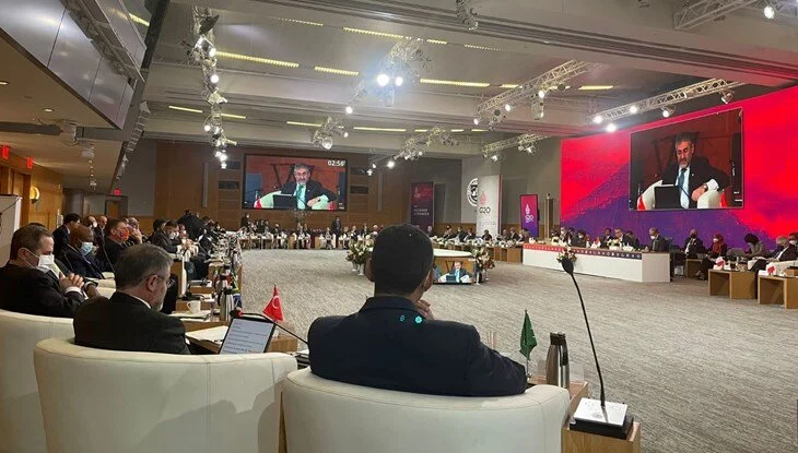 Bakan Nebati, G20 Maliye Bakanları Toplantısı’na katıldı: Risklere karşı beraber hareket etmeliyiz